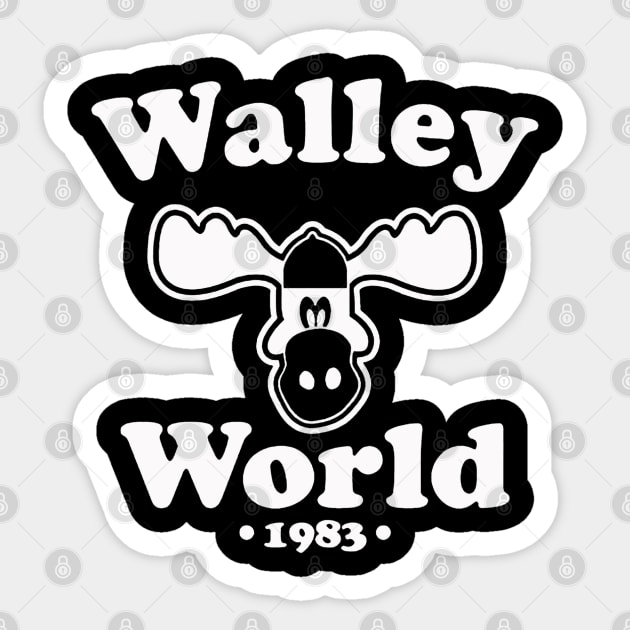 Walley World - 1983 funnytee Sticker by RileyDixon